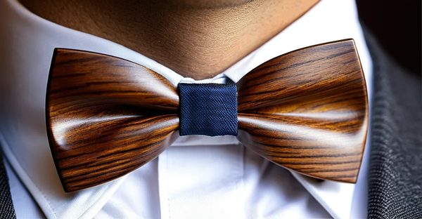 Nœud papillon en bois : personnalisation, livraison rapide et qualité